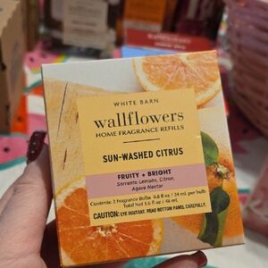 Nwt White Barn Sun-Washed Citrus Wallflowers Refill - Fruity & Bright
